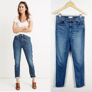Madewell Women’s The High Rise Slim Boyjean Size 27 Tall